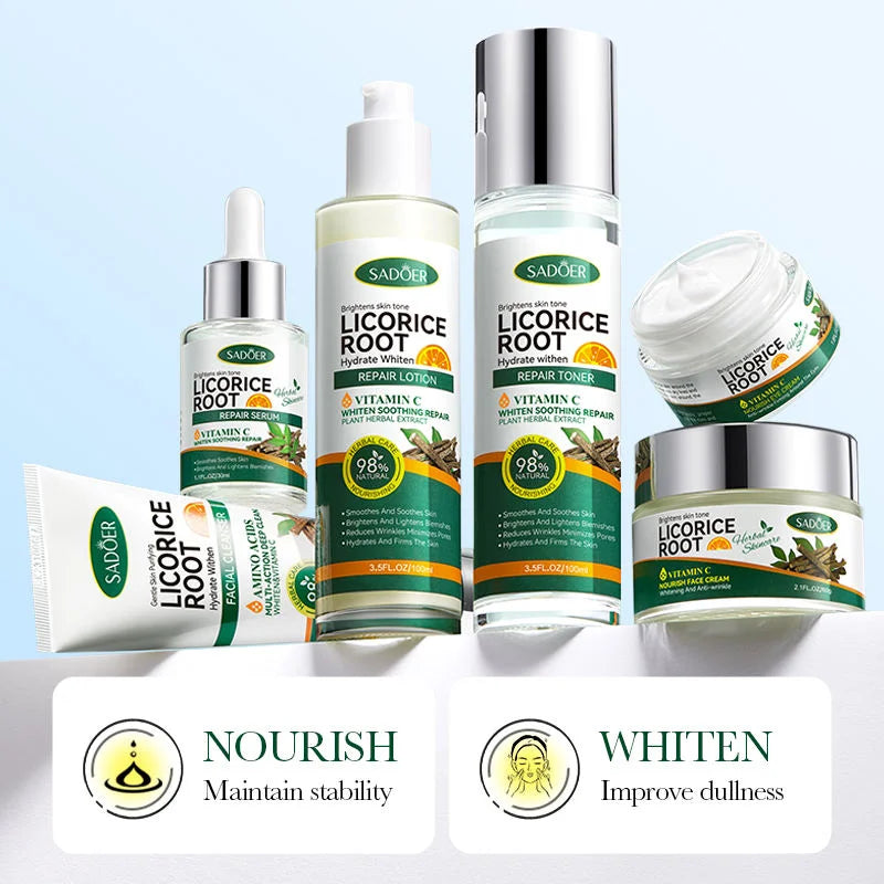 Sadoor - Licorice Root Whitening Skin Care Set (Original)